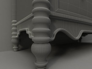 hooker set furniture Modello 3D