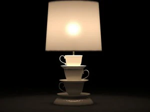 table lamp laura ashley 3D Model