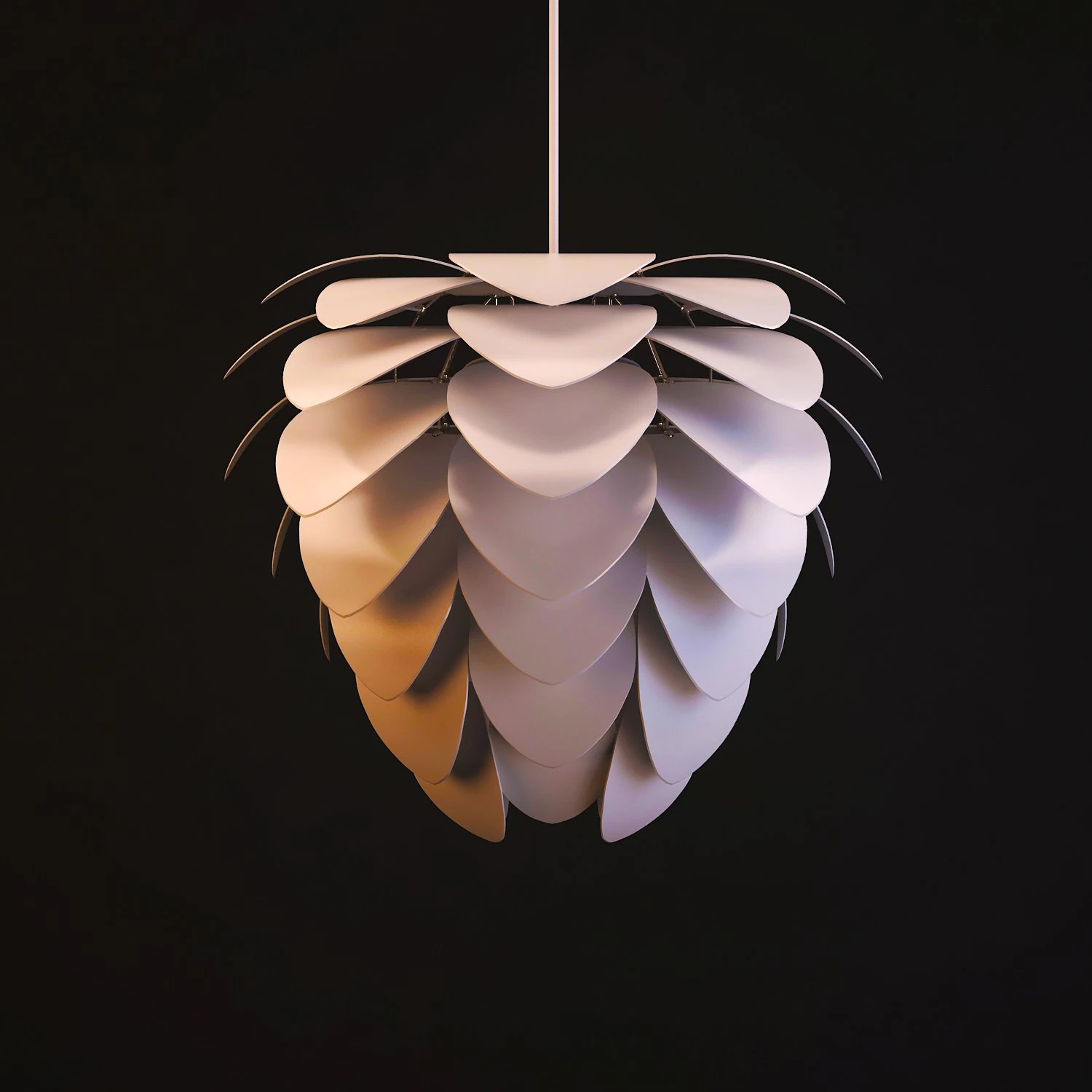 chandelier petal 3D Model .c4d .max .obj .3ds .fbx .stl .blend
