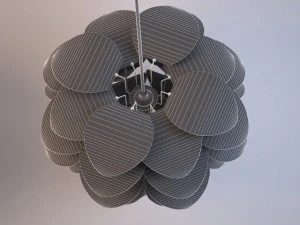 chandelier petal 3D Model