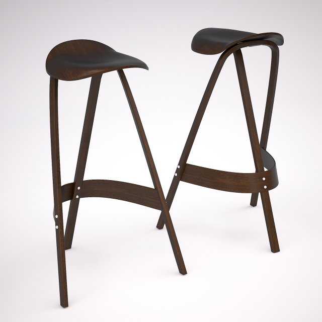bar stool Modèle 3D .c4d .max .obj .3ds .fbx .stl .blend 