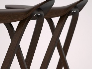 bar stool Modèle 3D