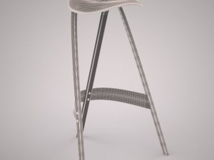bar stool Modèle 3D