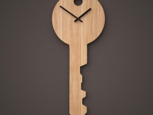 clock key Modelo 3D