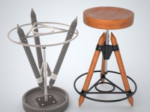 bar stool 3D Model
