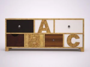 commode abc 3D Model