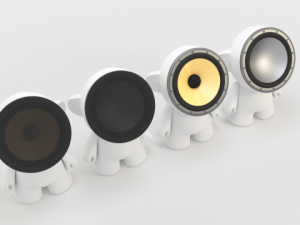 munny speakers Modelo 3D
