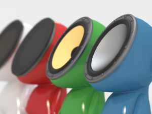 munny speakers Modelo 3D