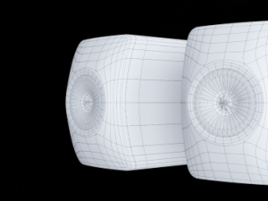kef ls50 Modelo 3D
