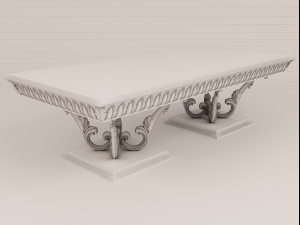 dinner table bruno zampa ginevra italy 3Dモデル