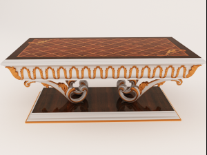 coffee table bruno zampa ginevra 3D-Modell