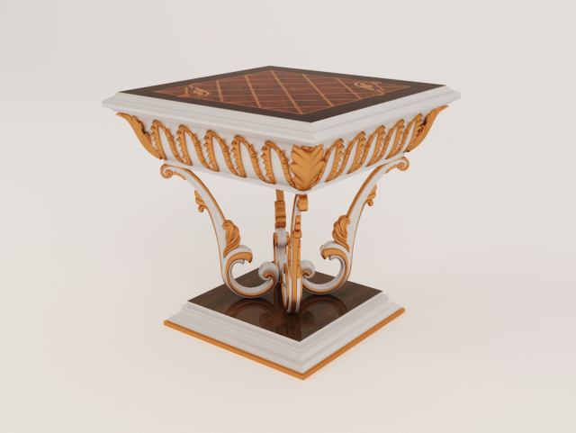 coffee table bruno zampa ginevra Modelo 3D .c4d .max .obj .3ds .fbx .stl .blend 