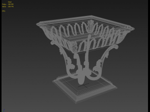 coffee table bruno zampa ginevra Modelo 3D