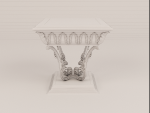coffee table bruno zampa ginevra Modelo 3D