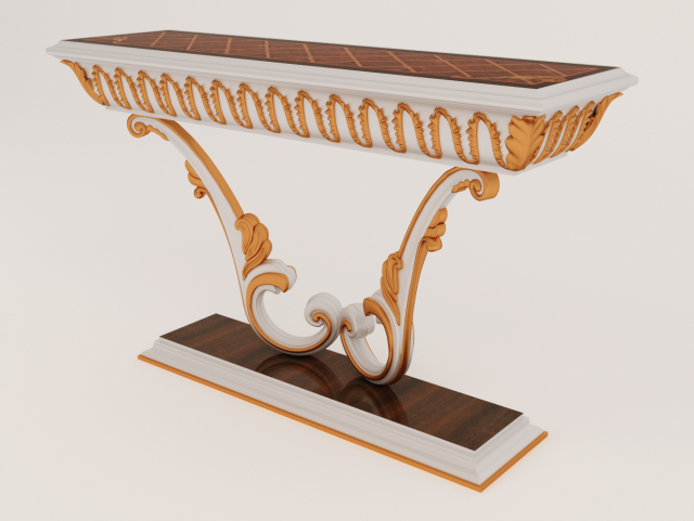 console bruno zampa ginevra Modèle 3D .c4d .max .obj .3ds .fbx .stl .blend 