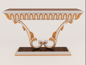 console bruno zampa ginevra Modèle 3D