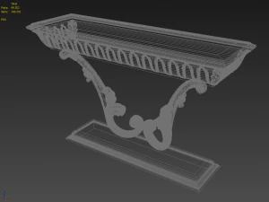 console bruno zampa ginevra 3D Model
