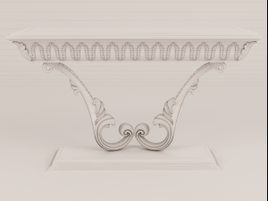 console bruno zampa ginevra Modèle 3D