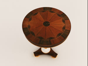 coffee table bruno zampa Model 3D