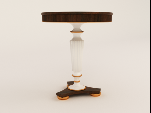 coffee table bruno zampa Model 3D