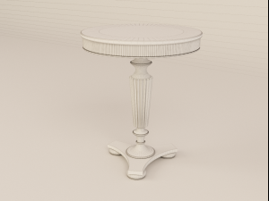 coffee table bruno zampa Model 3D