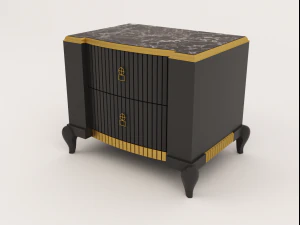 stolik nocny Bruno Zampa Model 3D