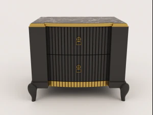 nightstand bruno zampa 3D Model