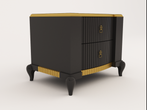 nightstand bruno zampa 3D Model