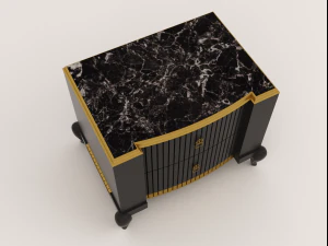 nightstand bruno zampa 3D Model