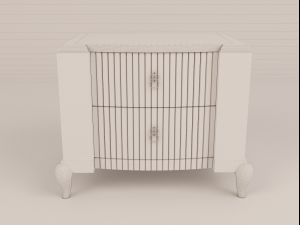 nightstand bruno zampa 3D Model