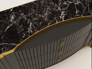chest of drawers bruno zampa 3D Model