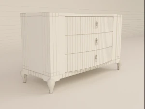 chest of drawers bruno zampa 3D Model