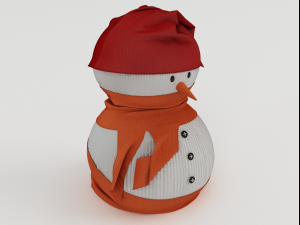 snowman model 3D-Modell