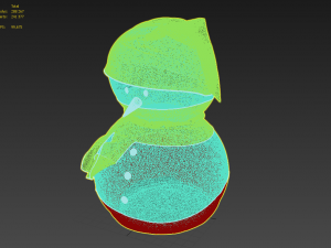 snowman model Model 3D
