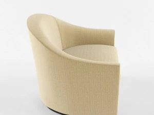 meridiani lennon fit armchair 3D Model