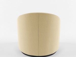meridiani lennon fit armchair 3D Model