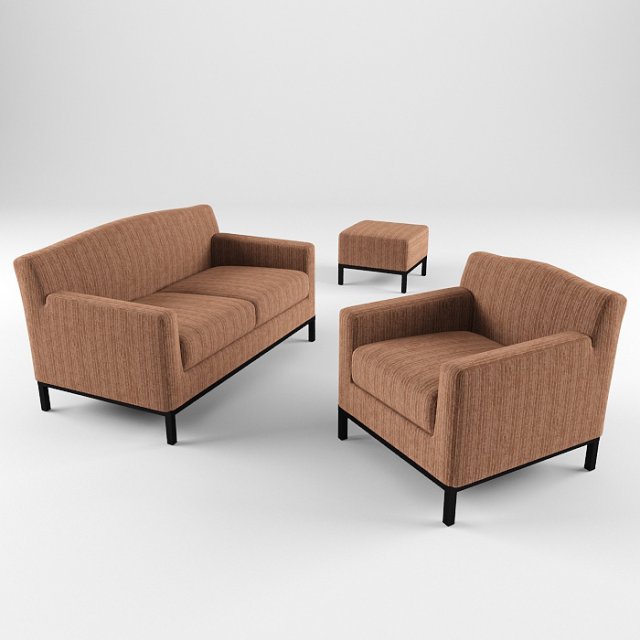 meridiani sofas kelli 3D Модель .c4d .max .obj .3ds .fbx .stl .blend 
