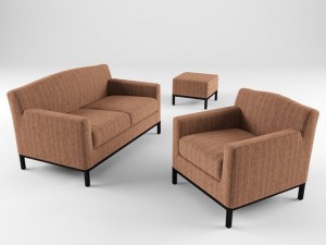 meridiani sofas kelli 3Dモデル