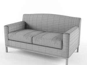 meridiani sofas kelli 3D Модель
