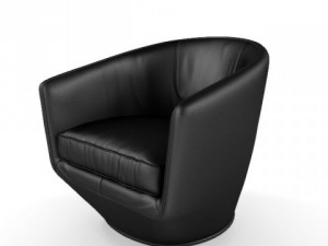 uturn swivel chair 3D मॉडल