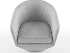 uturn swivel chair 3D मॉडल