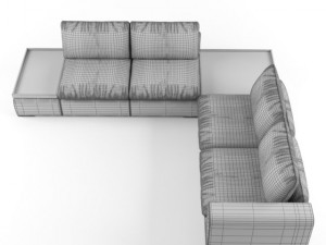 ditre italia bonton dormeuse Modèle 3D