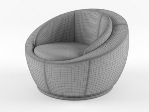 roche bobois grand voile Modelo 3D