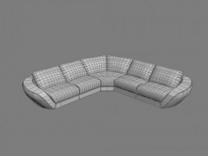 roche bobois grand voile 3D 모델