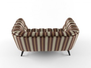 roche bobois profile armchair lounge 3D 모델