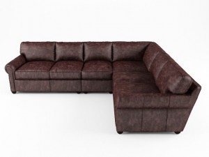 restoration hardware lankaster Modelo 3D