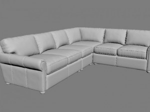 restoration hardware lankaster Modèle 3D