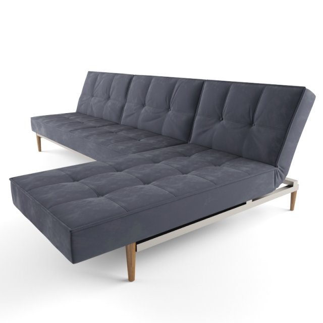 issuu splitback sofa 3D Model .c4d .max .obj .3ds .fbx .stl .blend 