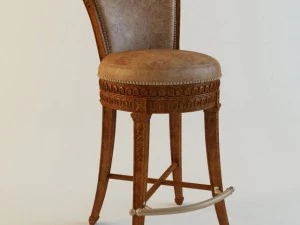 梅特兰史密斯酒吧椅丽都完成 3D 模型