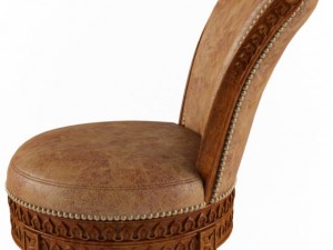 maitland smith bar chair lido finished 3D Model